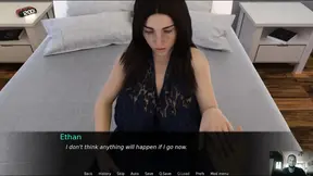 Gamer's girlfriend gets face slammed with strong cum