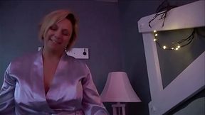 Jumbo-Boobed Step-Mom Brianna Beach Gives A Sensual Bedtime Massage