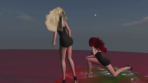 Anime CatFighters SL Workout 2 of 7 wmv