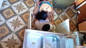 Faithless Asian Housewife Gets Plumber's Cock
