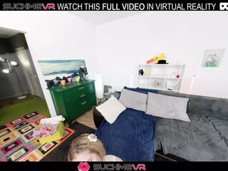 Blonde Mila Pie had wild sex in VR.