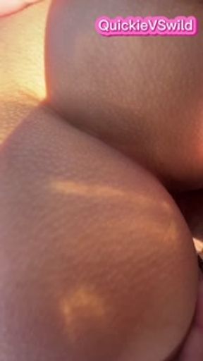 Asian Tik Tok girl wants risky unprotected sex above the clouds