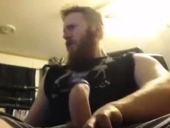 Big Dick Ginger Shoots Out A Massive Load