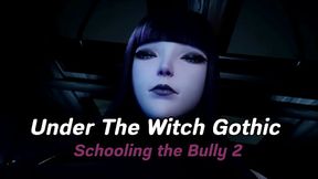 3D game features moaning witch bullying students and getting a cumshot