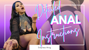 Detailed Anal Instructions