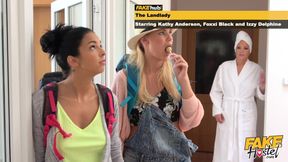 Sizzling Milfs Unleash Wild Threesome Bedroom Heat