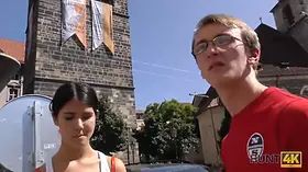 Hunt4k. wealthy guy picked up teenie madelina dee not afraid of..