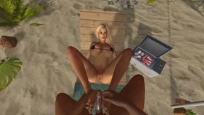 Hot Sex on the Beach l 3D Animation Hentai Uncensored (Episode 1)