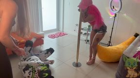 Puppy Play with Nali Marie and Jenni Coxx