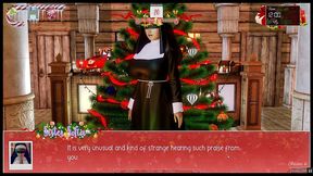 unlimited christmas [xmas hentai pornplay] ep.5 the black nun was naughty this year and need to be punish will holy seeds