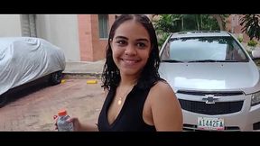 VAMOS DE VACACIONES CON MI NUEVA VECINA VALENTINA, le pregunte si queria tener sexo despues DE PASEAR Y ME DIJO QUE SI SEXO CON MI NUEVA VECINA DESPUES DEL PASEO - PORNO EN ESPANOL