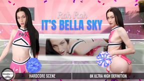 ”GROOBYVR - Bella Sky Enjoys Riding Cock on POV Video”