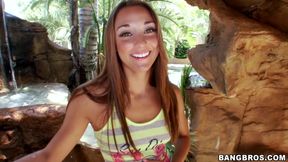 Petite Girl Gets Fucked By 12 Inches Of Cock - Marry Lynn