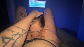 Lesbian massage turns into steamy rough sex