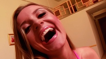 Denice K Blowjob and Creampie in POV