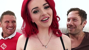 A Double Creampie For Miss James