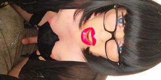 Trans wanking and cumming