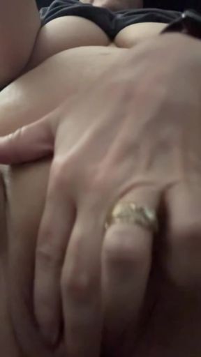 Slave Slut Playing with Her Pretty Pussy for Daddy (volume up)