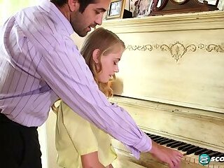 Teen Hannah Hays Does Anal On The Piano