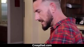 StepSon Submissively Satisfies Hungry Stepdad In Hot Taboo Anal Session