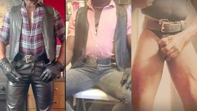smoking leather kink pervert