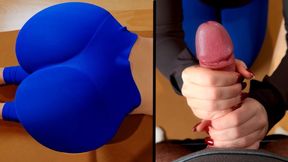 Perfect Ass Yoga Girl gets Backshots and a massive Cumshot on her Big Ass !
