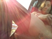 masturbating in public waiting for Roxy to come take over