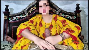 Hot Iranian Girl in Tight Yellow Salwar Kameez Massive Boobs Titfuck and Hard Cock Play Real Homemade
