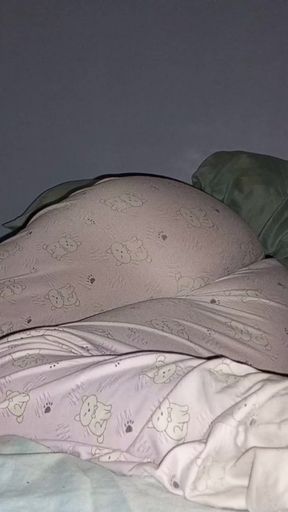 My stepson comes into the room, touches my ass, and then makes me suck his black cock.   Clip 1