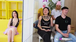 Mia Gallardo chooses her best fuck on a blind date