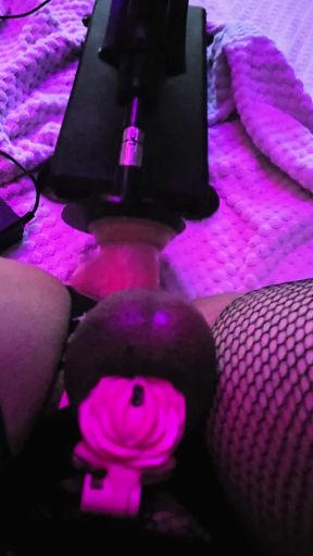I cant get enough sissy in chastity and fuck machine