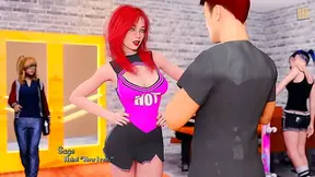 Big-Ass Chick Gets Fucked In 3D Hentai Visual Novel Adventure