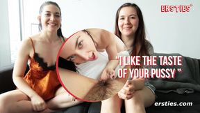 First Time Lesbians Explore Their Wild Desires on Camera