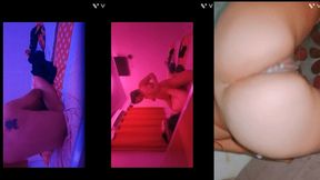 conozco a la perversa en la discoteca y la llevo al motel