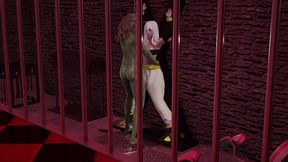 dragon ball c21 scene bondage with orc vibrator [full video]