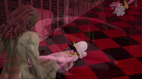 dragon ball c21 scene bondage with orc vibrator [full video]