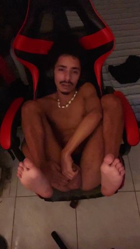 Positions to Fuck Me in the Gamer Chair, Feet and Bate