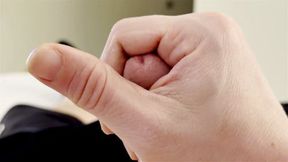 White Cock Jerking Close Up Part 2