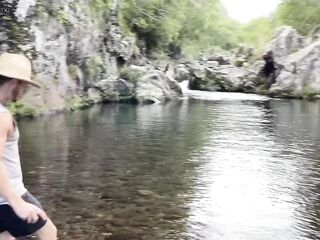 My busty stepsister offers me her throat