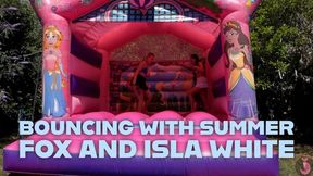 Bouncing With Summer Fox and Isla White