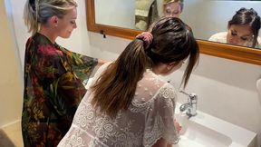 join us in the shower ?