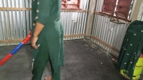 Stepson fucking stepmom village at home