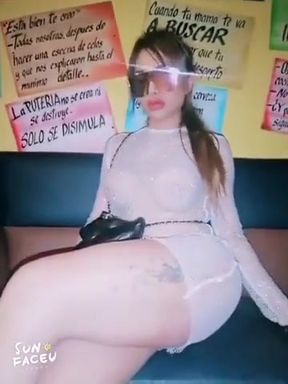 Trans girl in ub concert porn on backscenes porn