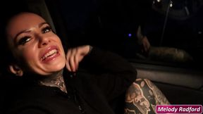 Car To Public Toilet Then Fucked BIG TITS BIG ASS Petite Romantic Goth GYM MILF Gamer with Hentai Tattoos