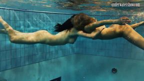 Incredibly sexy and perfect underwater teens