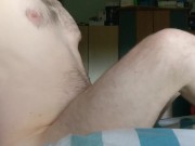 Multiple cum shots and pre-cum when going soft to hard