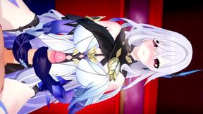 Raw Thirst for Skirk's Genshin Impact Hentai Frenzy Unleashed: 'Slaying' Her Worthy Opponents