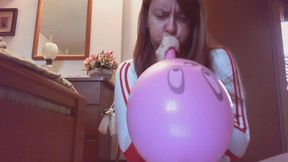 Sexy balloons play