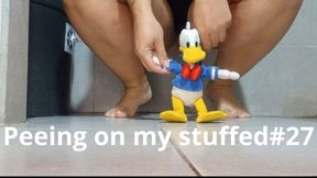 Peeing on my stuffed #27
