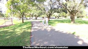 Hot Workout Teen Fucked After Session